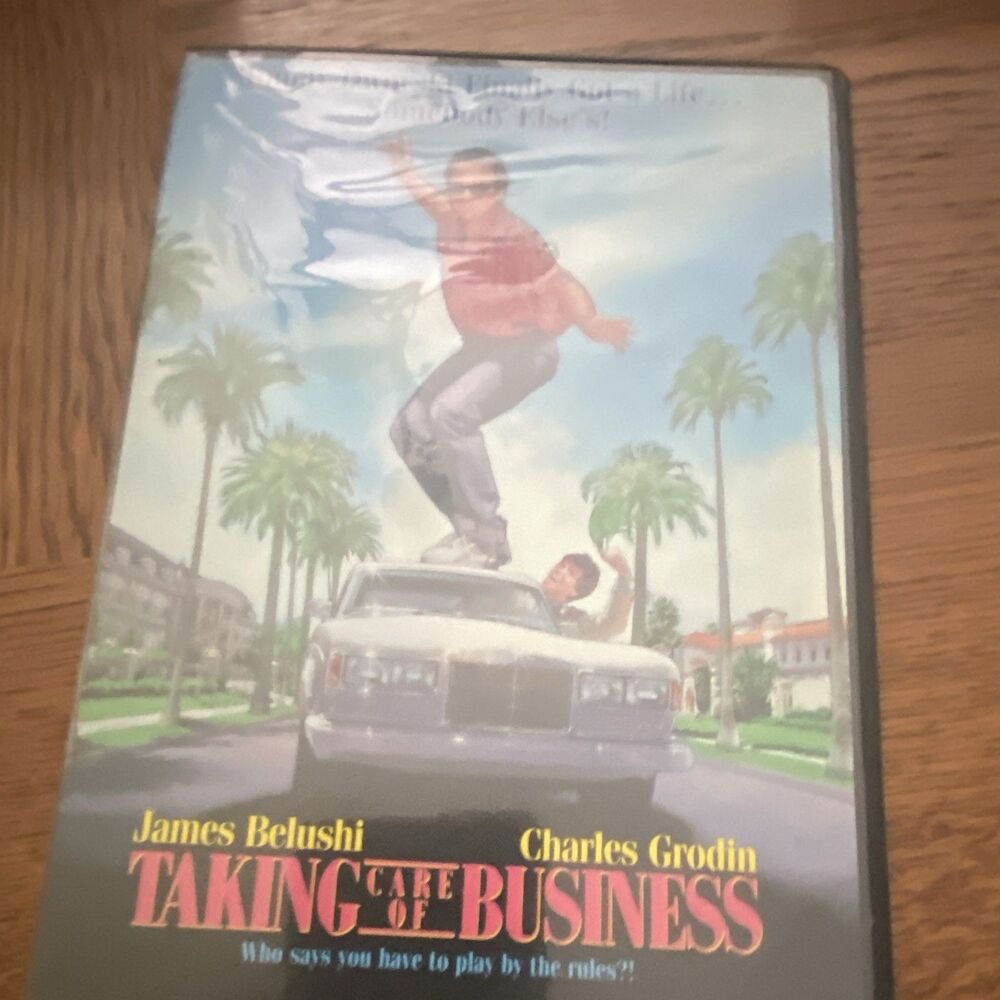 TAKING CARE OF BUSINESS DVD Belushi Grodin Arthur Hiller R Comedy OOP